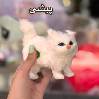 عروسک گربه با قلبی موزیکال