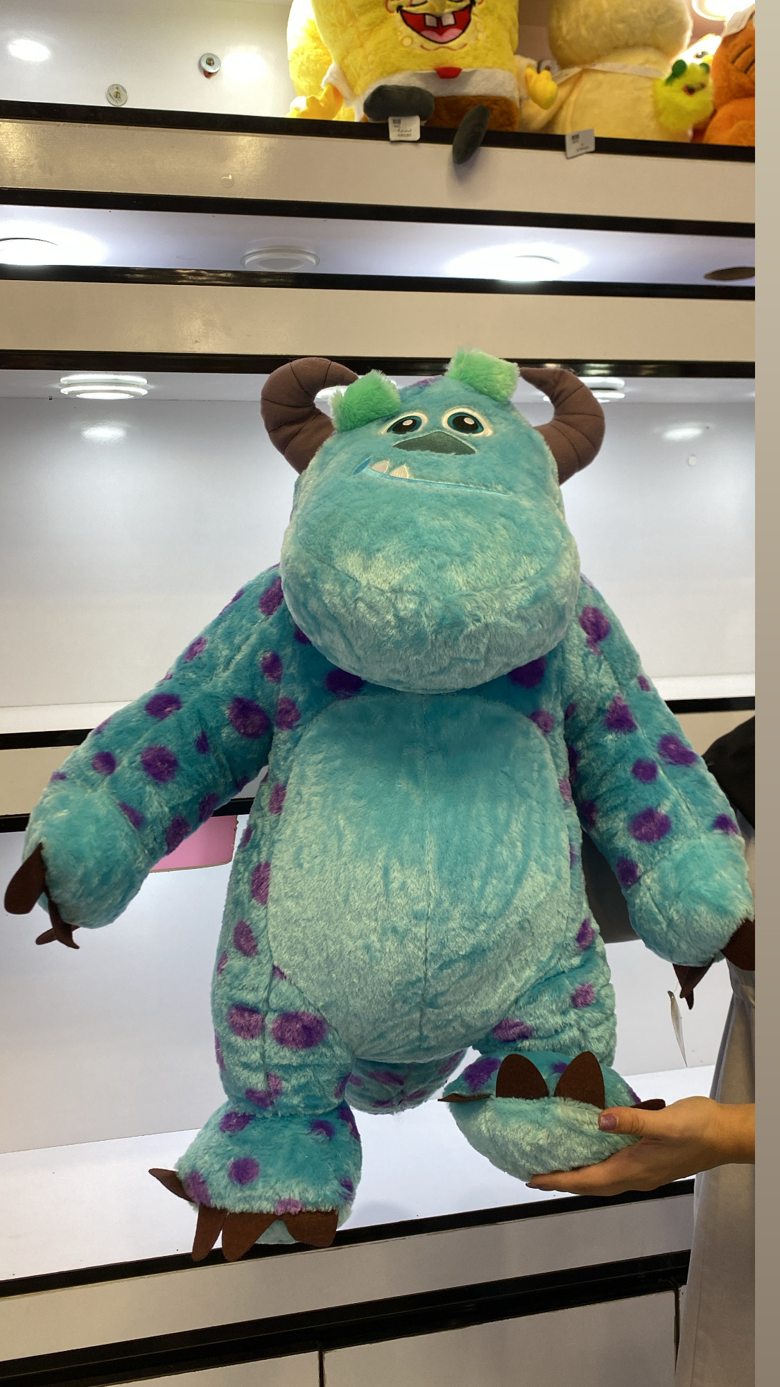 IMG_7084 عروسک بزرگ سالیوان بدون لباس - Image 1