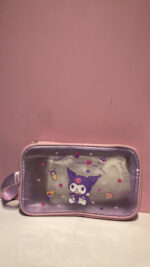 کیف لوازم آرایش سایز متوسط طرح کرومی